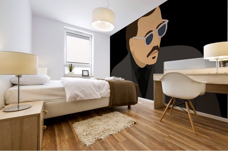 Johnny Depp 5 Mural print