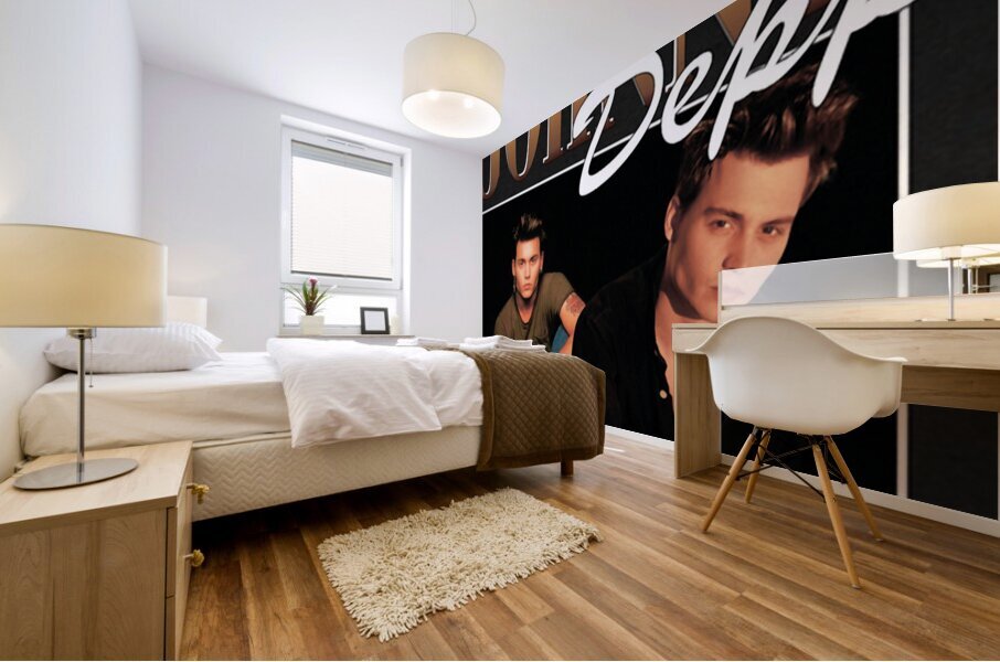 Johnny Depp 8 Mural print