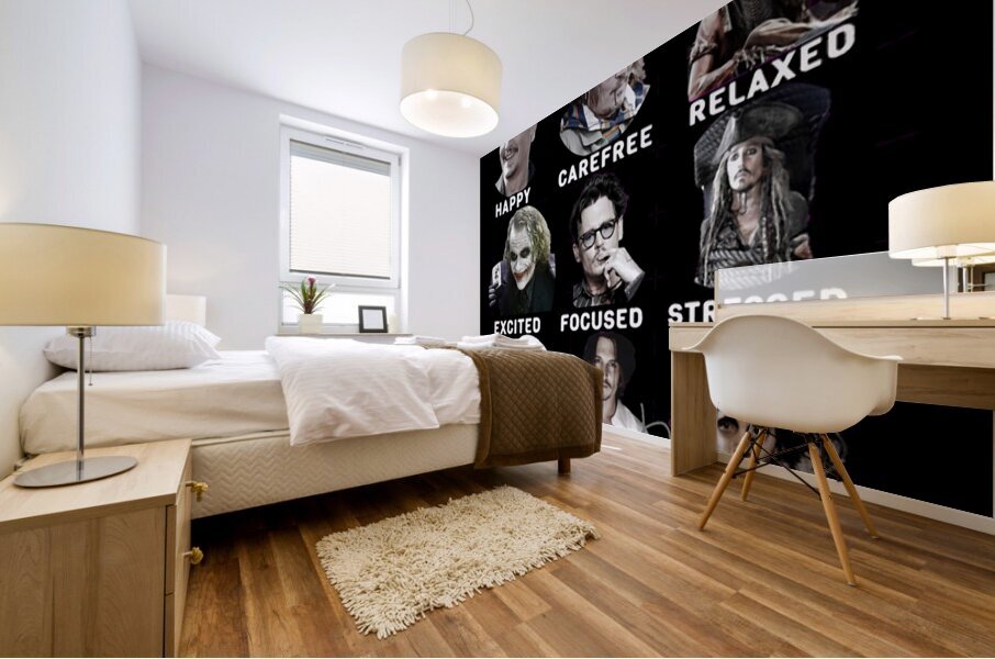 Johnny Depp 9 Mural print