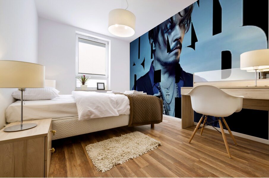 Johnny Depp 17 Mural print