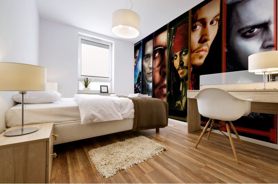 Johnny Depp 21 Mural print