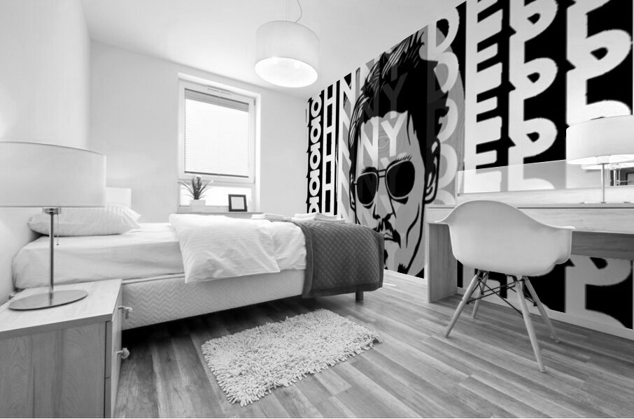 Johnny Depp 23 Mural print