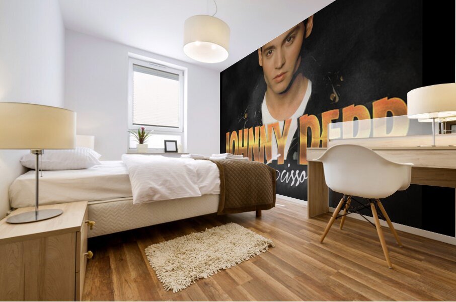 Johnny Depp 24 Mural print