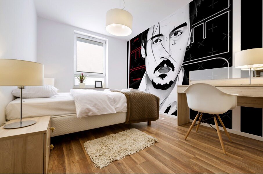 Johnny Depp 30 Mural print