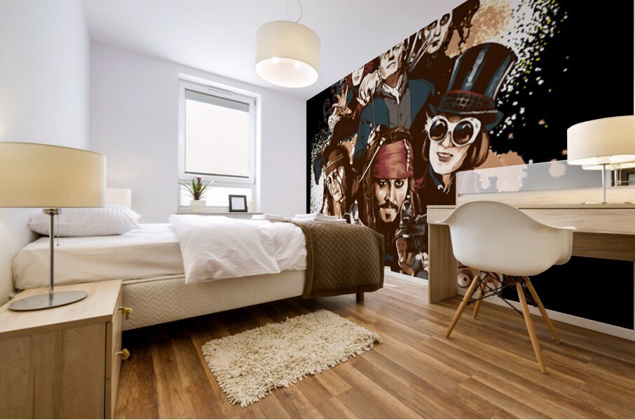 Johnny Depp 31 Mural print