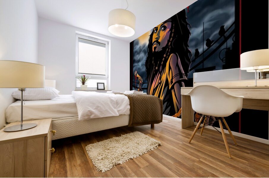 Johnny Depp 32 Mural print