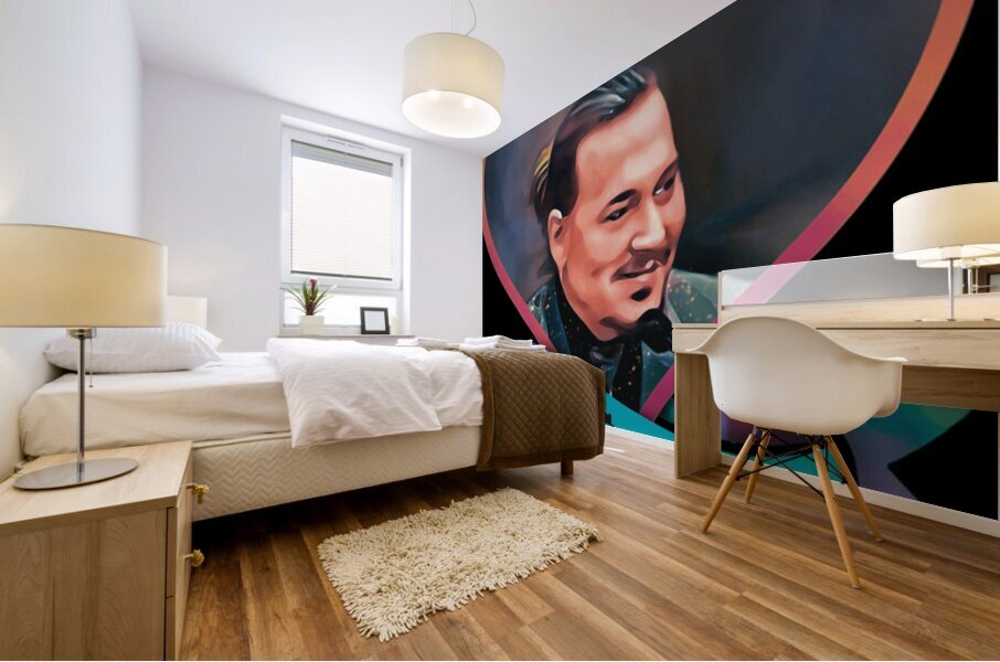 Johnny Depp 4 Mural print