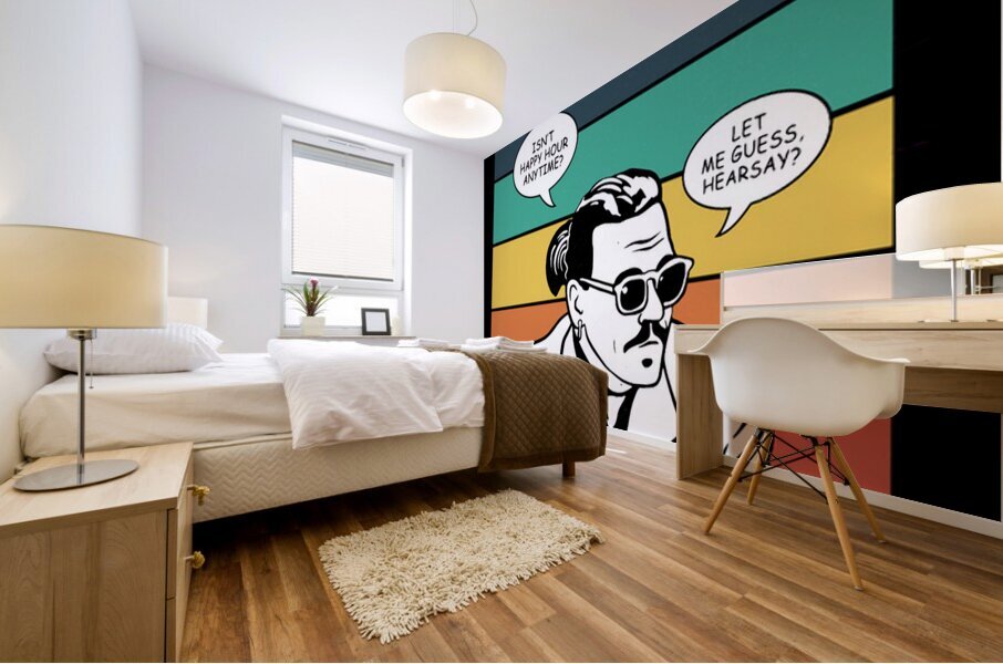 Johnny Depp 10 Mural print