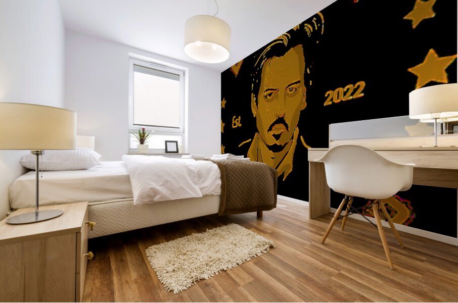 Johnny Depp 13 Mural print