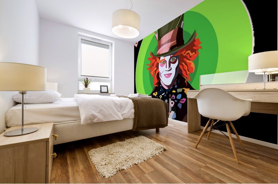 Johnny Depp 15 Mural print