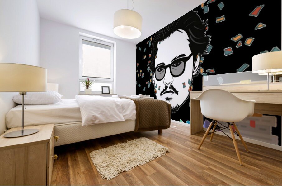 Johnny Depp 28 Mural print
