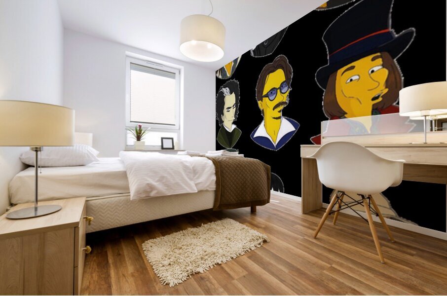 Johnny Depp 32 Mural print