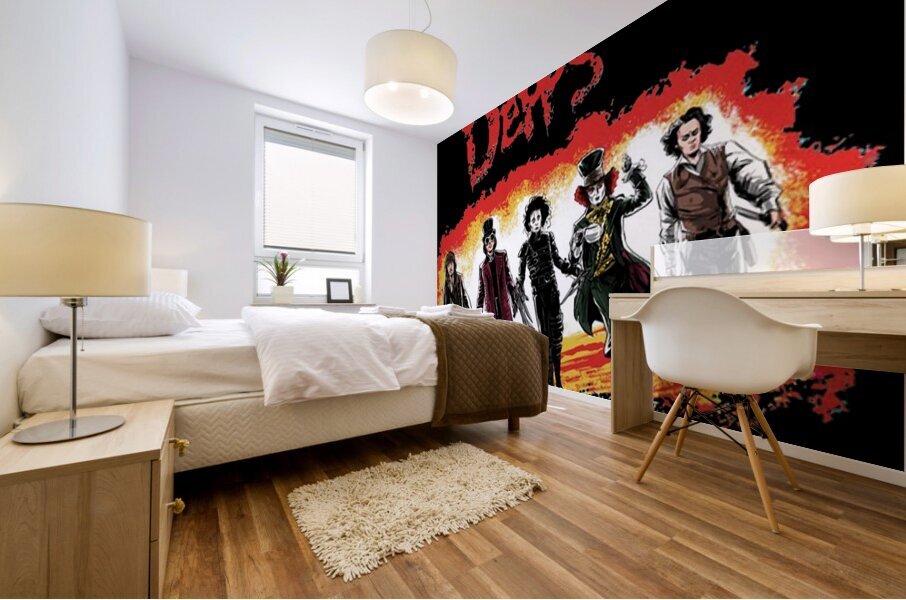 Johnny Depp 39 Mural print