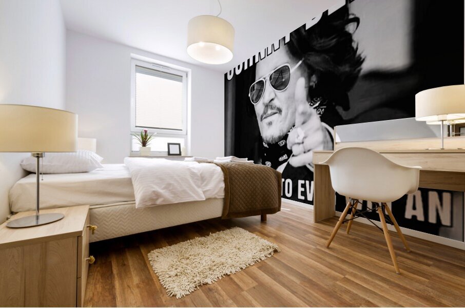 Johnny Depp 41 Mural print