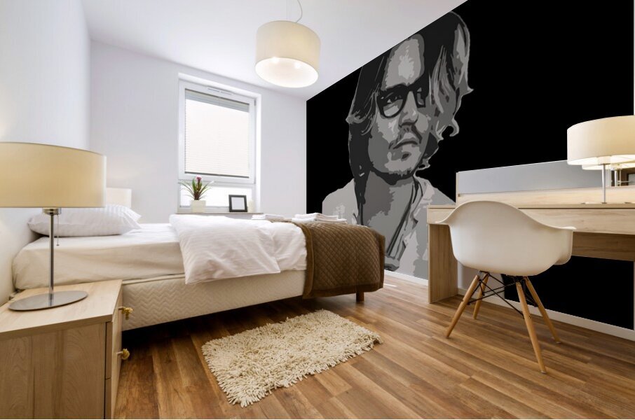 Johnny Depp 42 Mural print