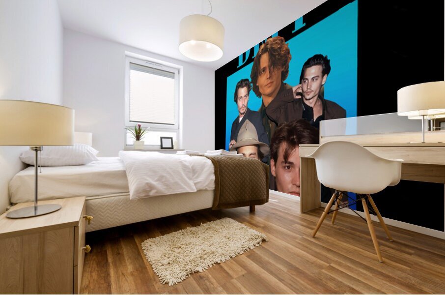 Johnny Depp 46 Mural print
