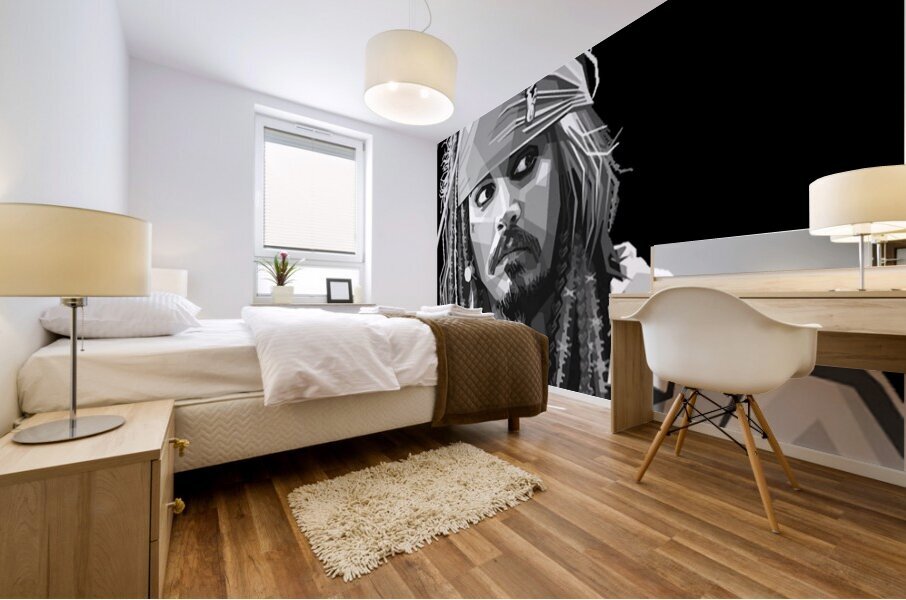 Johnny Depp 47 Mural print