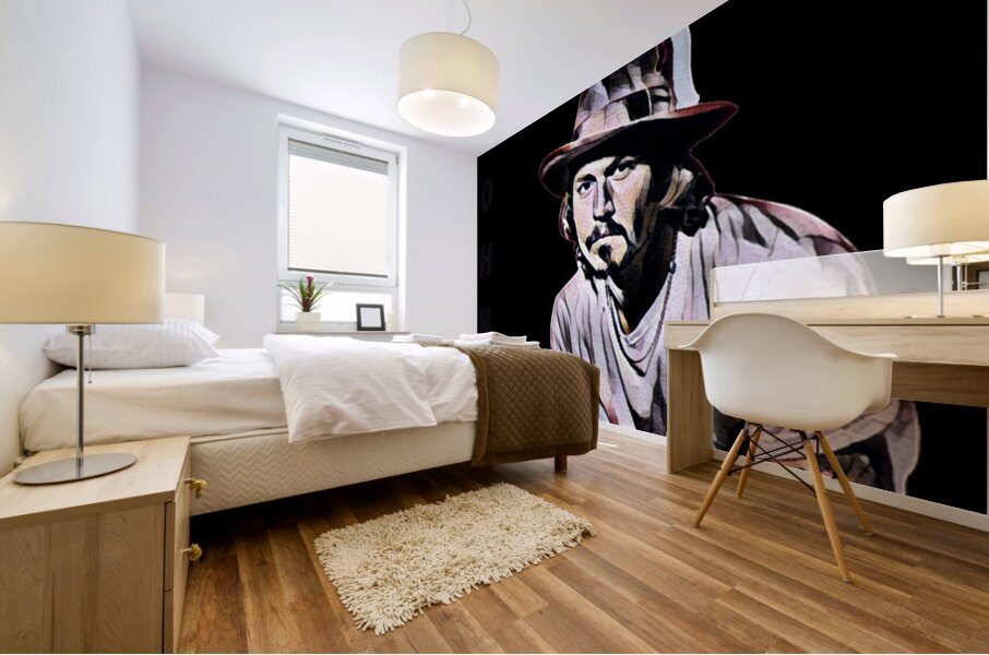 Johnny Depp 57 Mural print