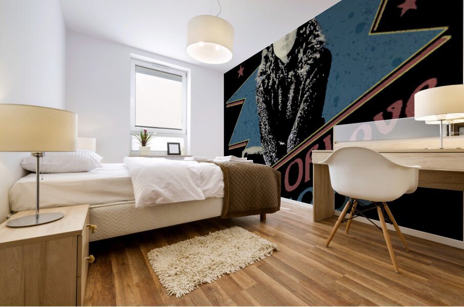 Kate Bush 3 Mural print