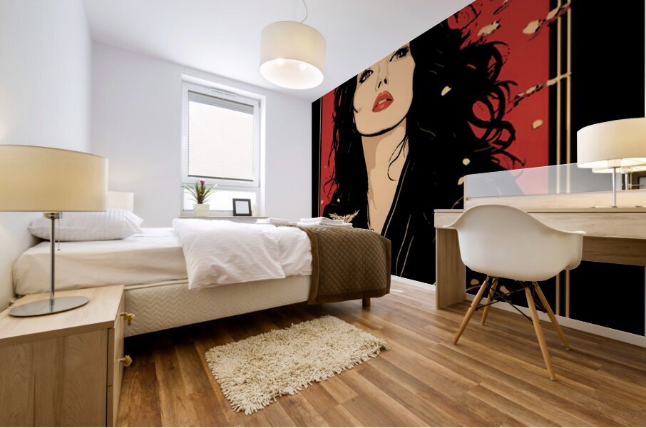 Kate Bush 19 Mural print