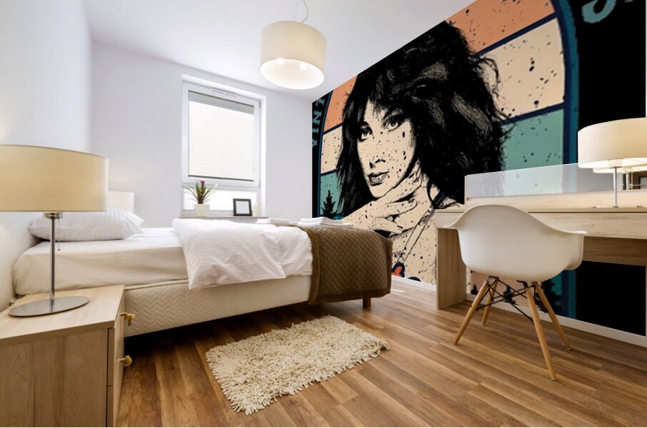 Kate Bush 9 Mural print
