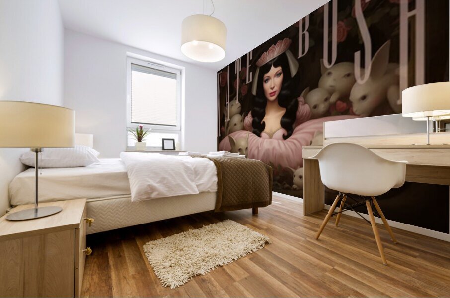 Kate Bush 13 Mural print