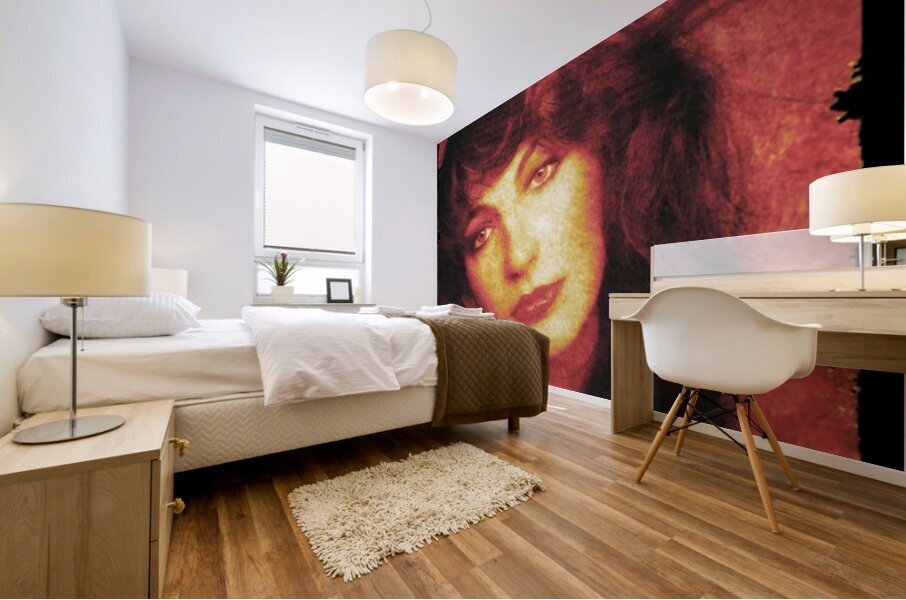 Kate Bush 25 Mural print