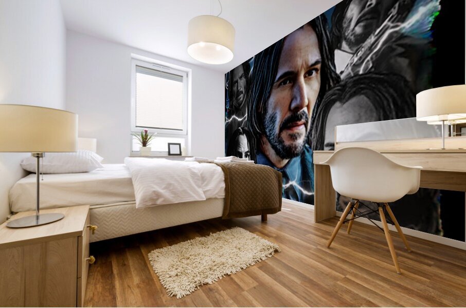 Keanu Reeves 2 Mural print