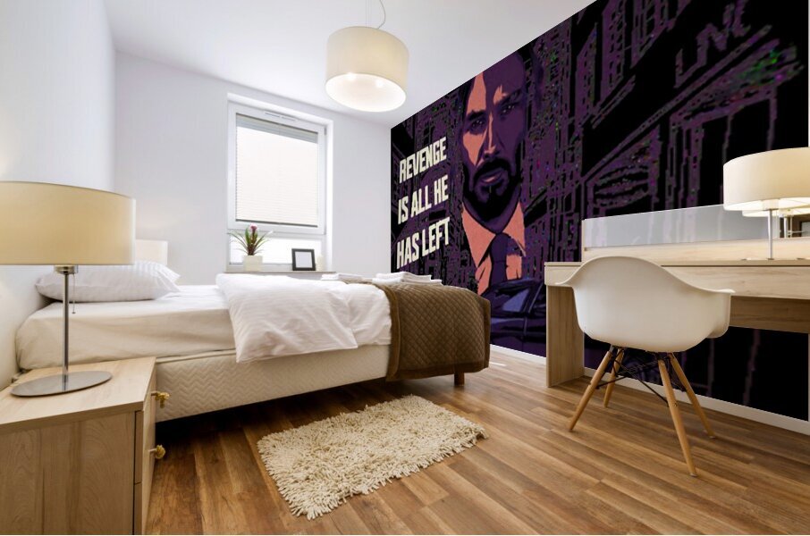 Keanu Reeves 8 Mural print
