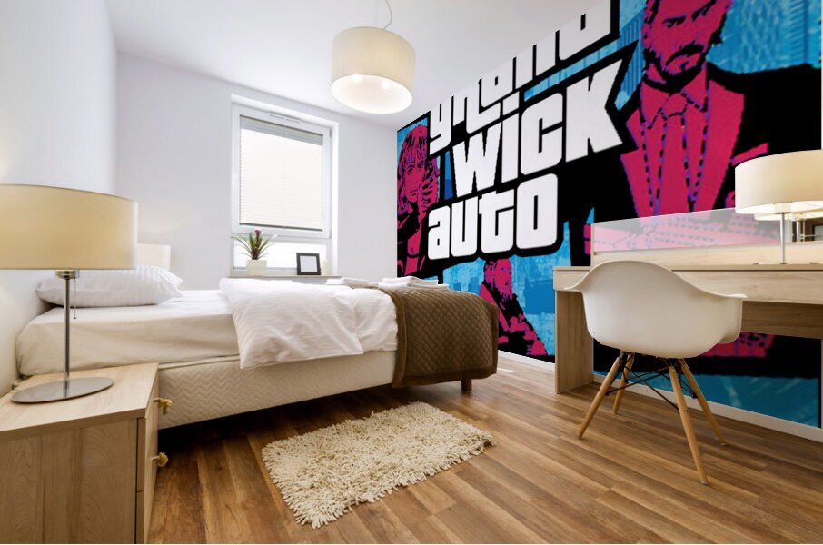 Keanu Reeves 31 Mural print