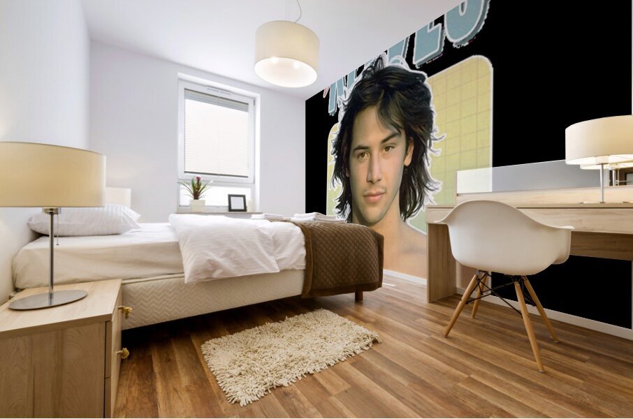 Keanu Reeves 43 Mural print