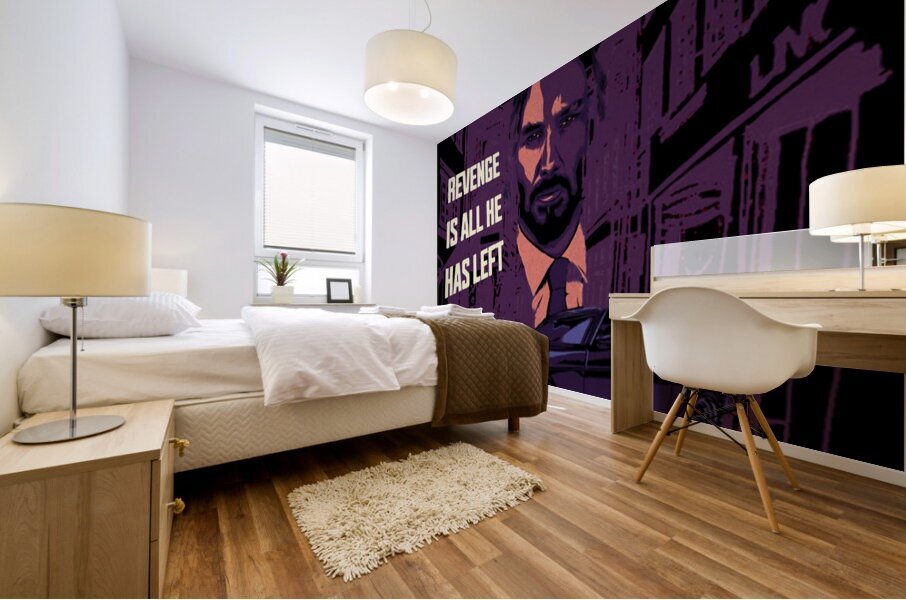 Keanu Reeves 63 Mural print