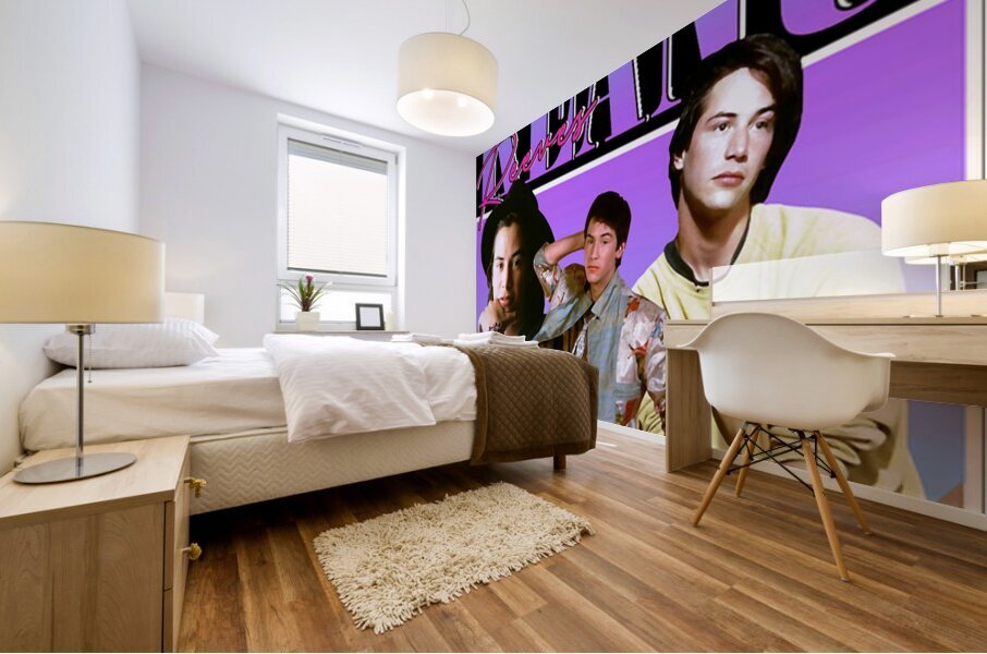 Keanu Reeves 9 Mural print