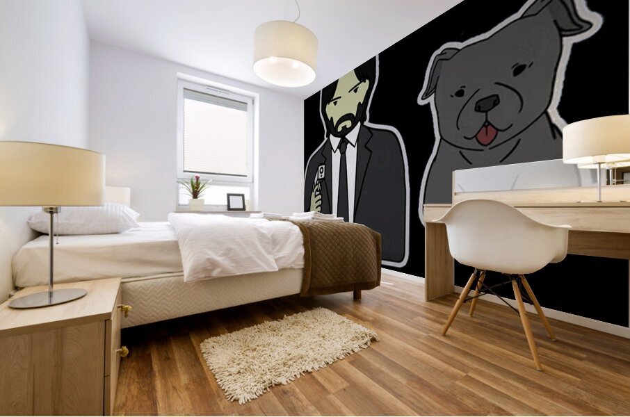 Keanu Reeves 14 Mural print