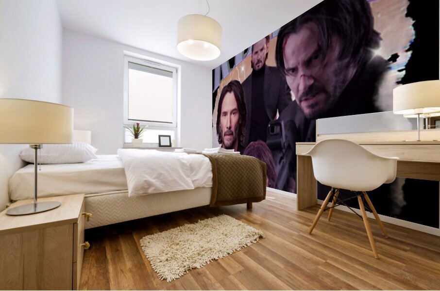 Keanu Reeves 18 Mural print