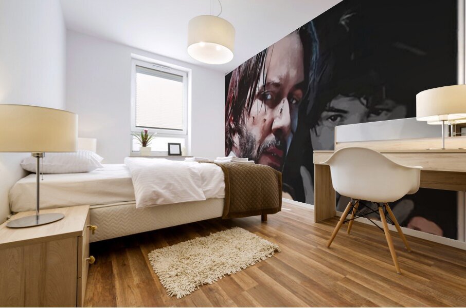 Keanu Reeves 20 Mural print