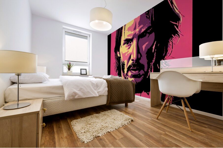 Keanu Reeves 49 Mural print
