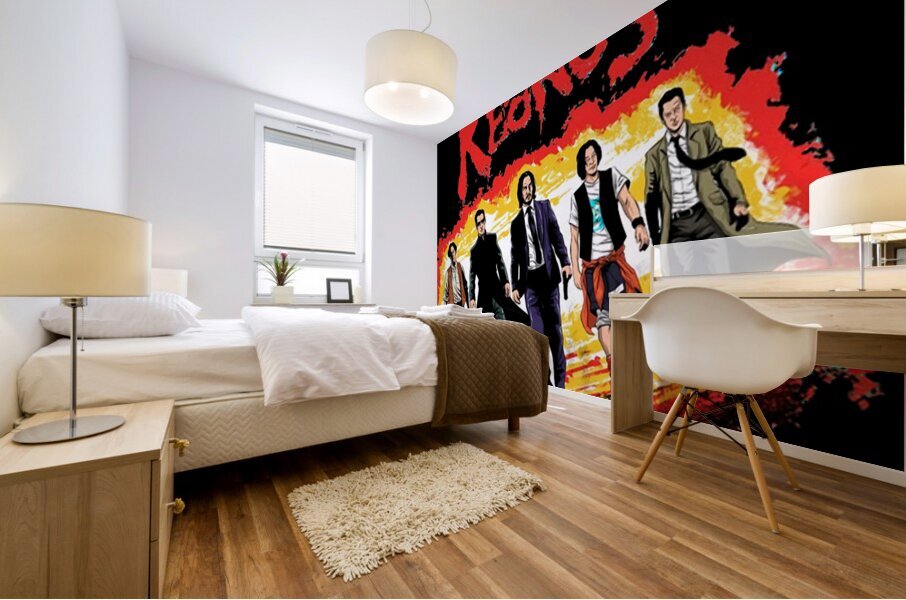 Keanu Reeves 7 Mural print