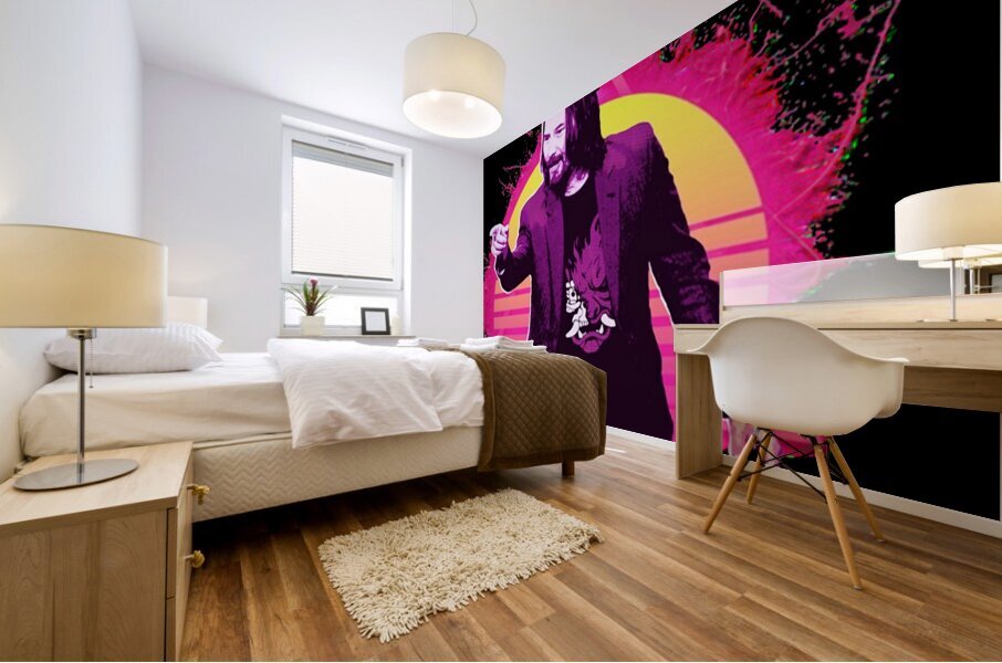 Keanu Reeves 13 Mural print