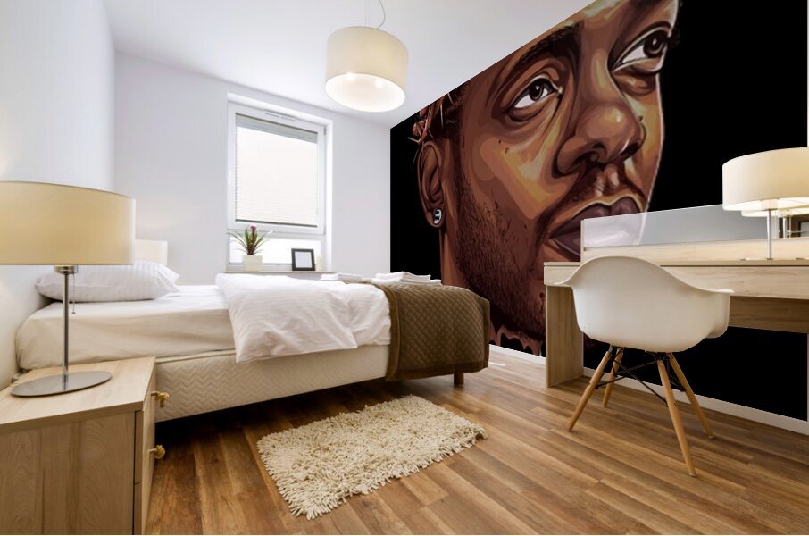 Kendrick Lamar 1 Mural print