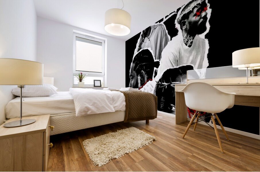 Kendrick Lamar 8 Mural print