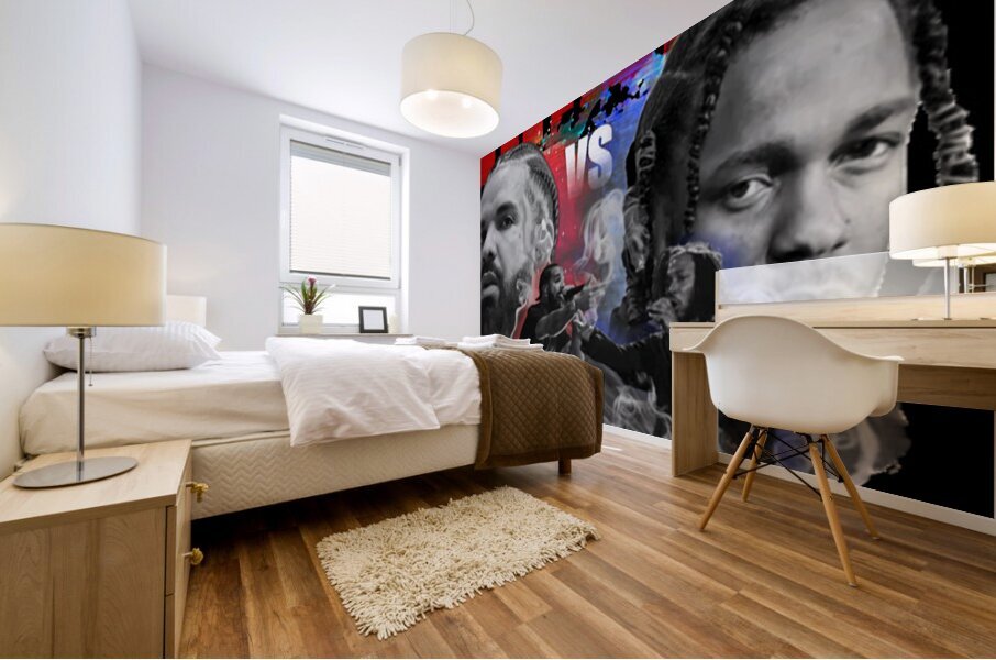 Kendrick Lamar 13 Mural print