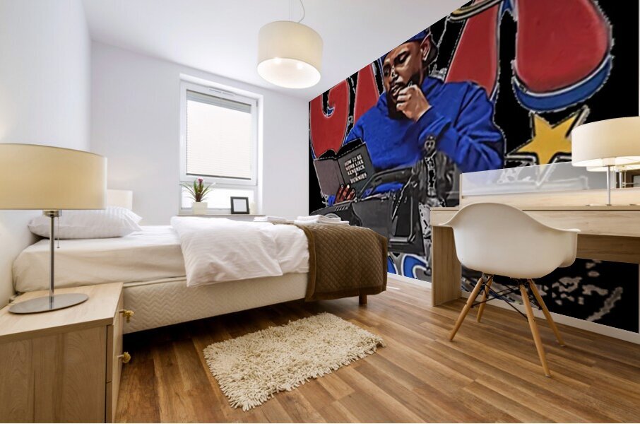 Kendrick Lamar 20 Mural print