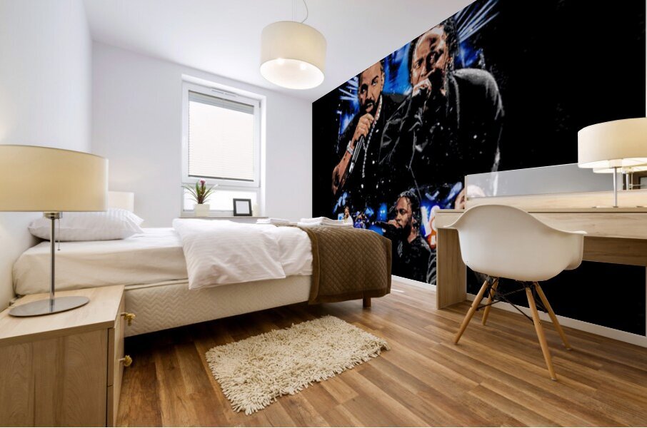 Kendrick Lamar 31 Mural print