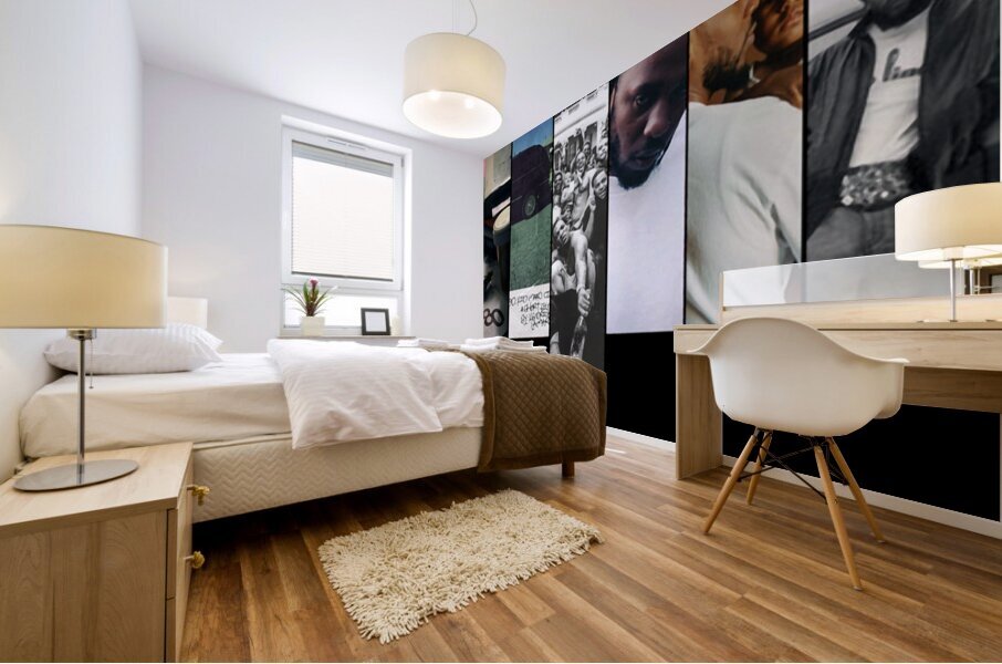 Kendrick Lamar 32 Mural print