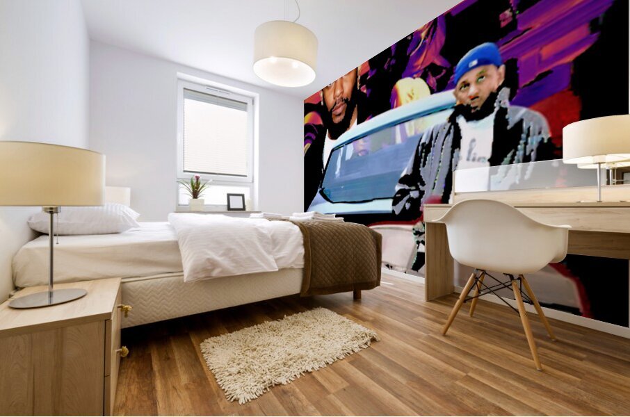 Kendrick Lamar 36 Mural print