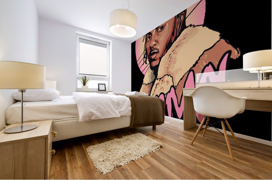Kendrick Lamar 37 Mural print