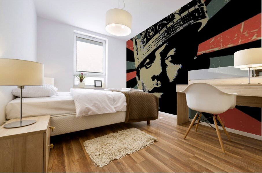 Kendrick Lamar 52 Mural print