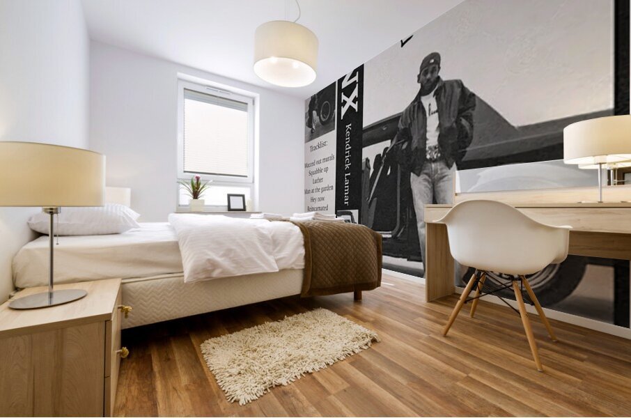 Kendrick Lamar 60 Mural print