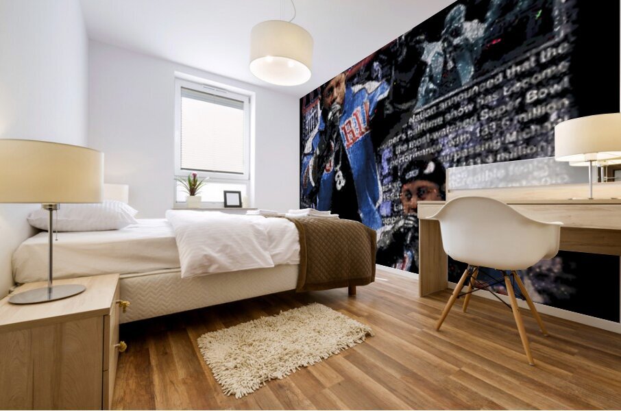 Kendrick Lamar 7 Mural print